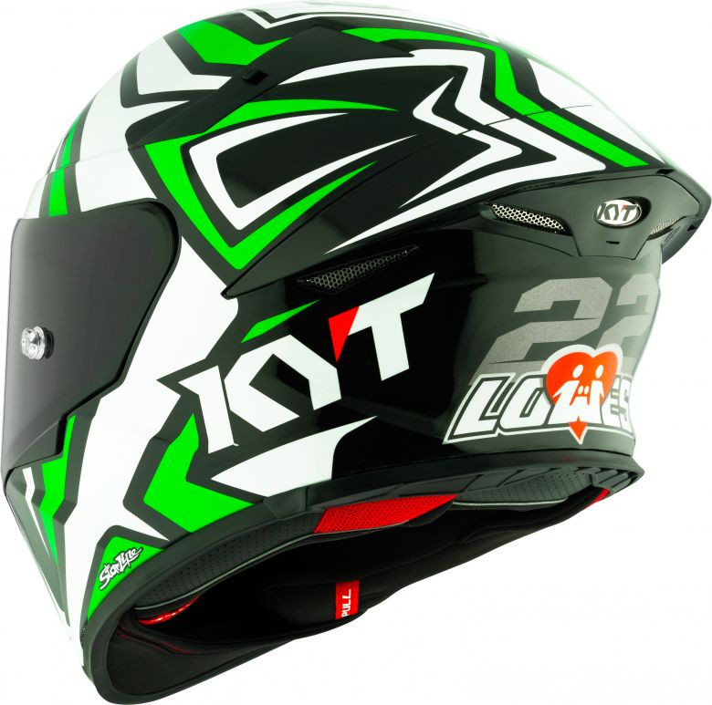 KYT TT Revo Alex Lowes 2024 Replica Helmet - Motorcycle Closeouts