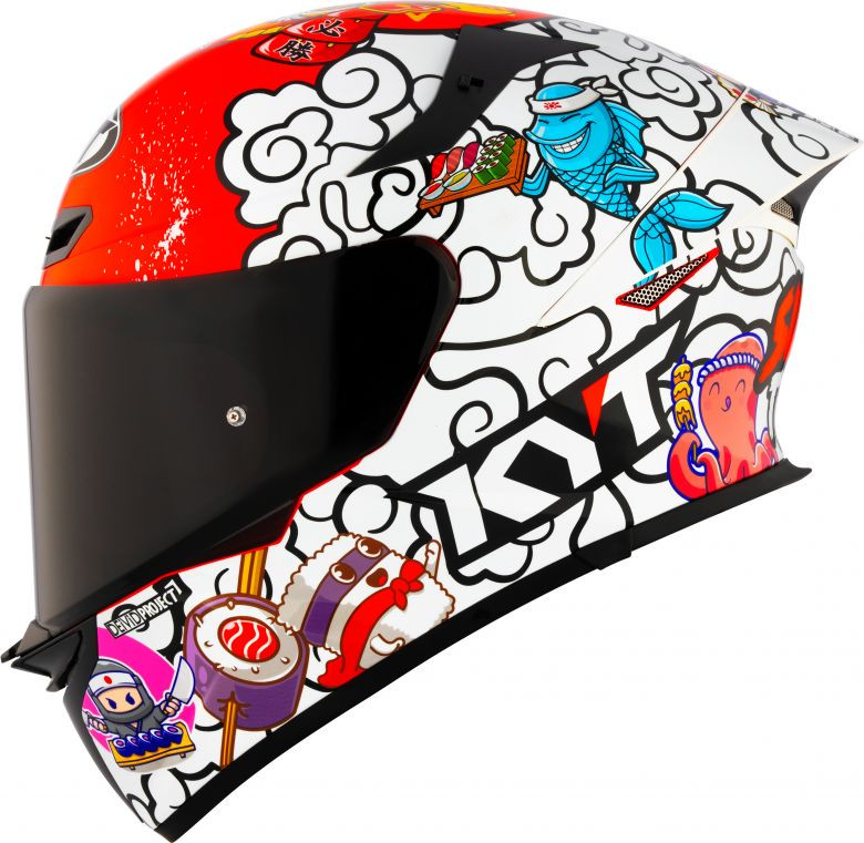 KYT TT Revo Special Edition Sushi Time Helmet - Motorcycle