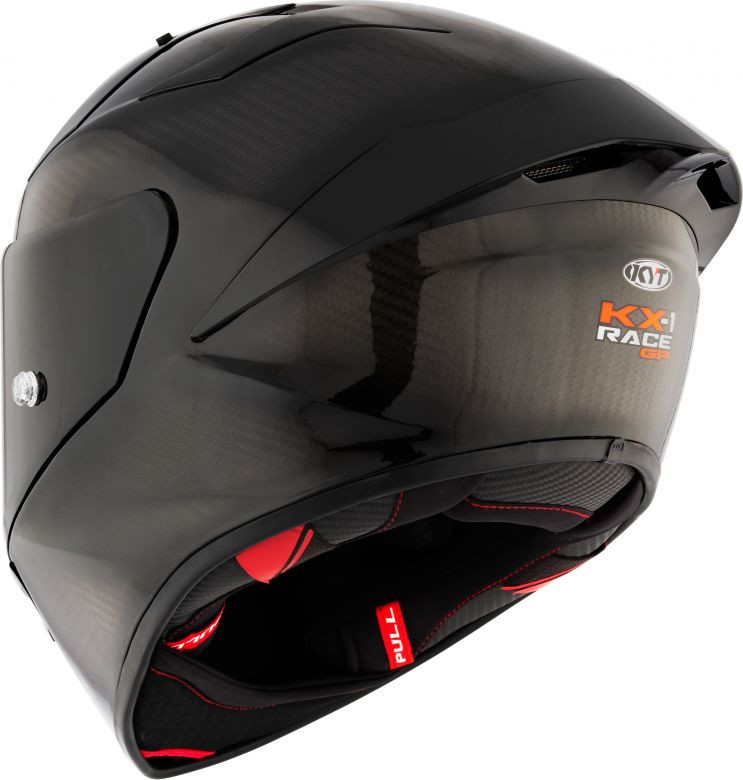 KYT KX-1 Race Full Carbon Helmet - Motorcycle Closeouts by Rider Approved  LLC