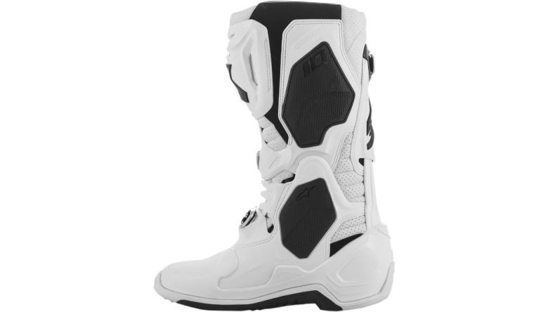 Alpinestars Tech 10 Supervented White Boots - Motorcycle Closeouts