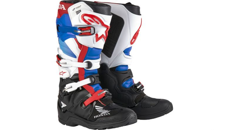 Alpinestars Tech 7 Drystar Enduro Honda Red/White/Blue Boots