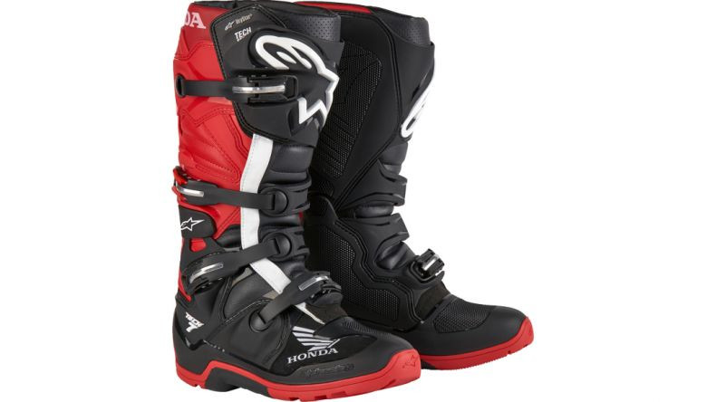 Alpinestars Tech 7 Drystar Enduro Honda Black/Red Boots - North