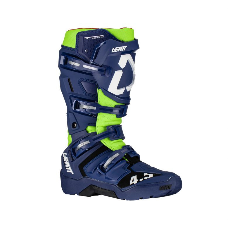 Leatt 4.5 Enduro Blue Boots - Motorcycle Closeouts by Rider