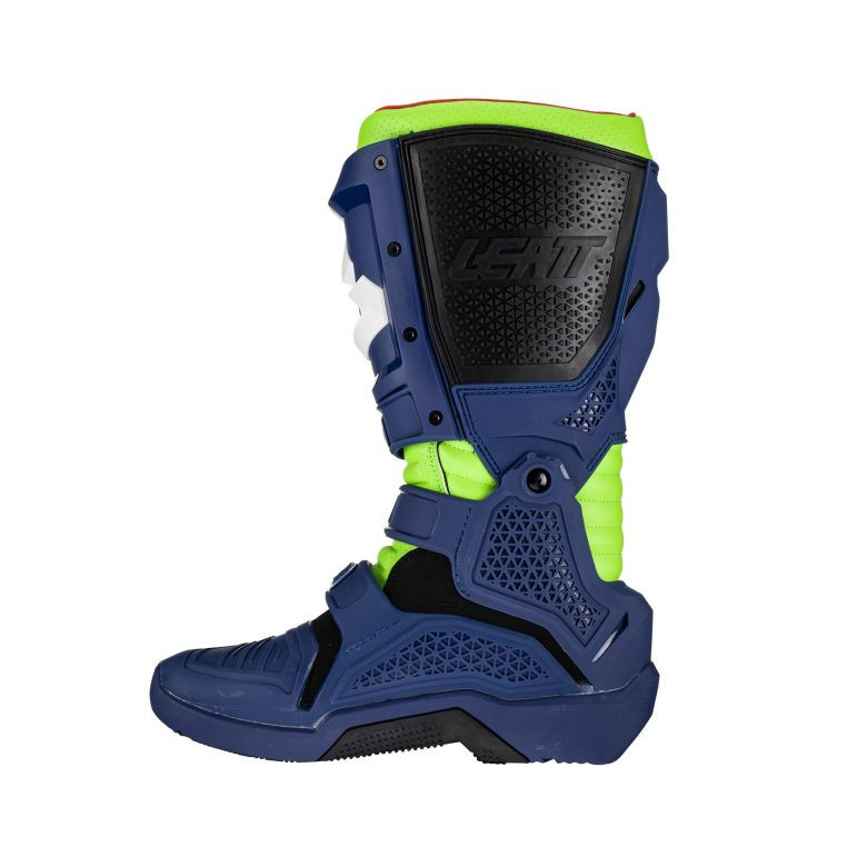 Leatt 4.5 Enduro Blue/Green Boots - Motorcycle Closeouts by Rider