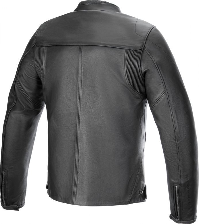 Alpinestars Blacktrack Leather Jacket - Motorcycle Closeouts by
