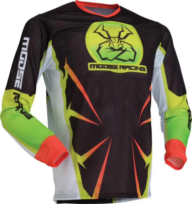Moose Racing Youth Agroid 2025 Mesh Jersey - Motorcycle Closeouts