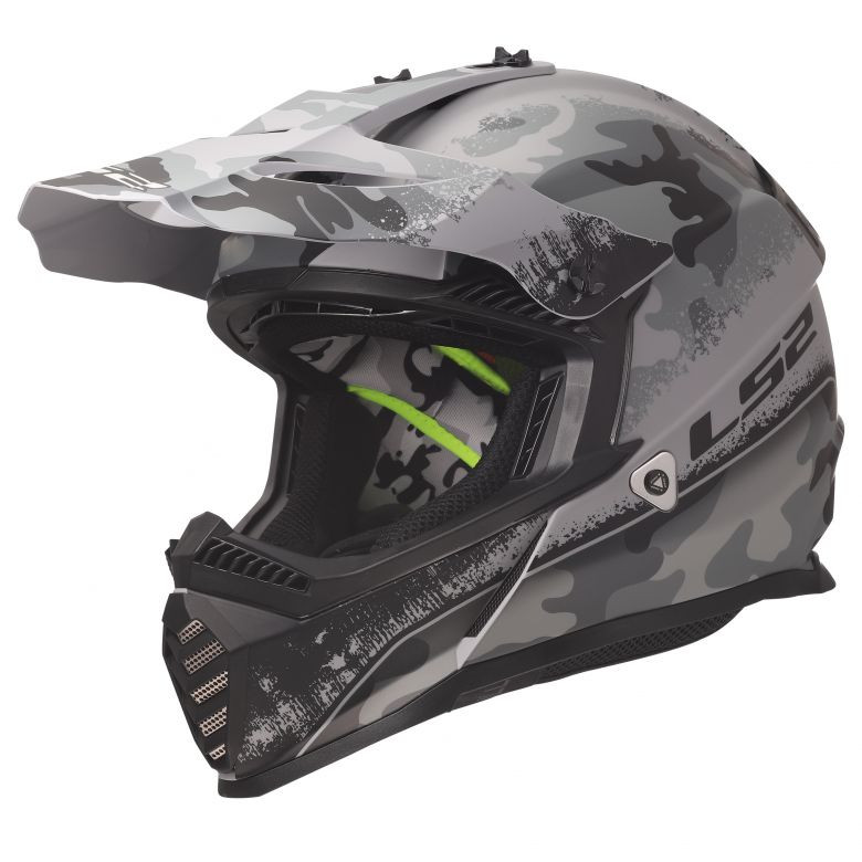 ls2 grey helmet Helmets Full Face Citation II (Gloss Battleship Gray LS2 Helmets Street Fighter Full