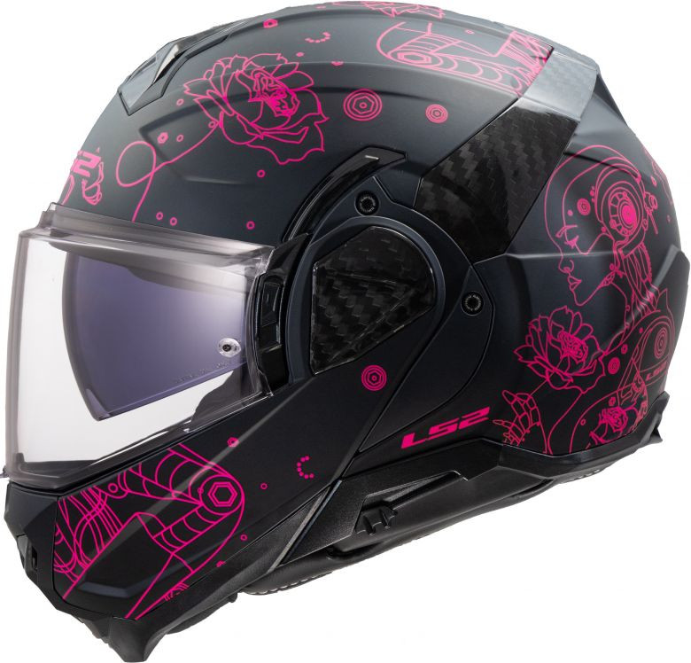 LS2 Advant II Sophia Modular Helmet - Motorcycle Closeouts by