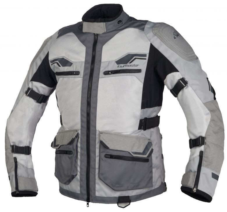 Tour Master Horizon Line Ridgecrest Grey Jacket with Mesh Panels