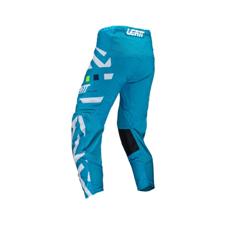 Leatt Moto 3.5 Ride Kit Cyan Jersey and Pant Combo - Motorcycle