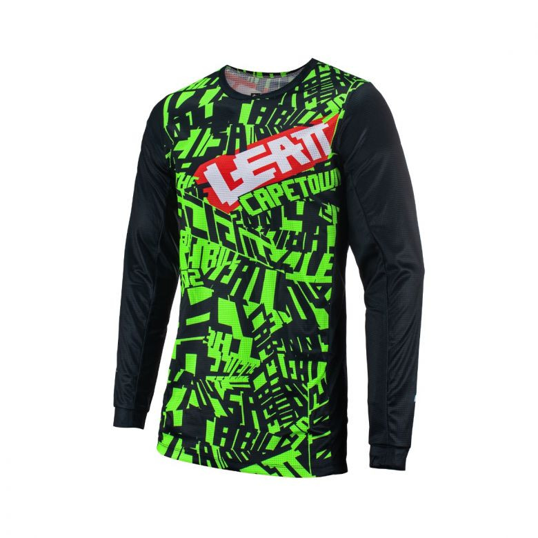 Leatt Moto 3.5 Ride Kit Lime Jersey and Pant Combo - Motorcycle