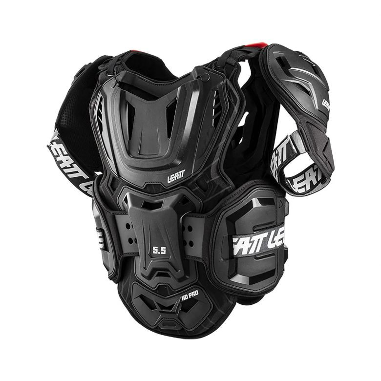leatt 5.5 pro hd 胸部プロテクター Leatt 5.5 Pro HD Chest Protector - Motorcycle Closeouts by Rider