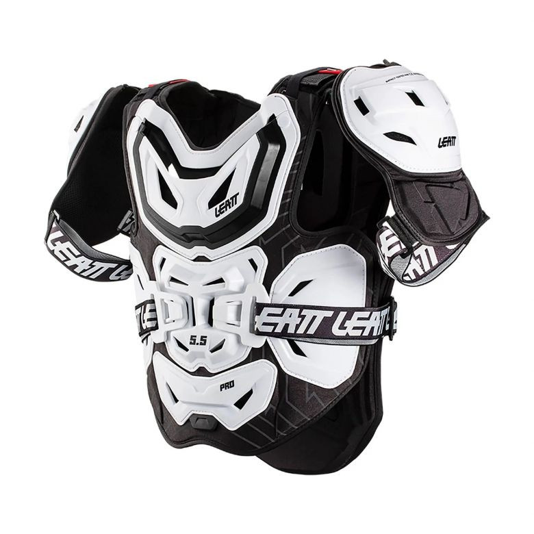 leatt 5.5 pro hd 胸部プロテクター Leatt 5.5 Pro Chest Protector - Motorcycle Closeouts by Rider