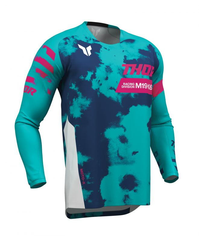 Thor Launchmode 2026 Bleach Jersey - Motorcycle Closeouts by Rider