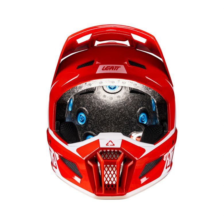 Leatt Moto 3.5 Red V26 Helmet with 3.5 Vizion Goggle Kit