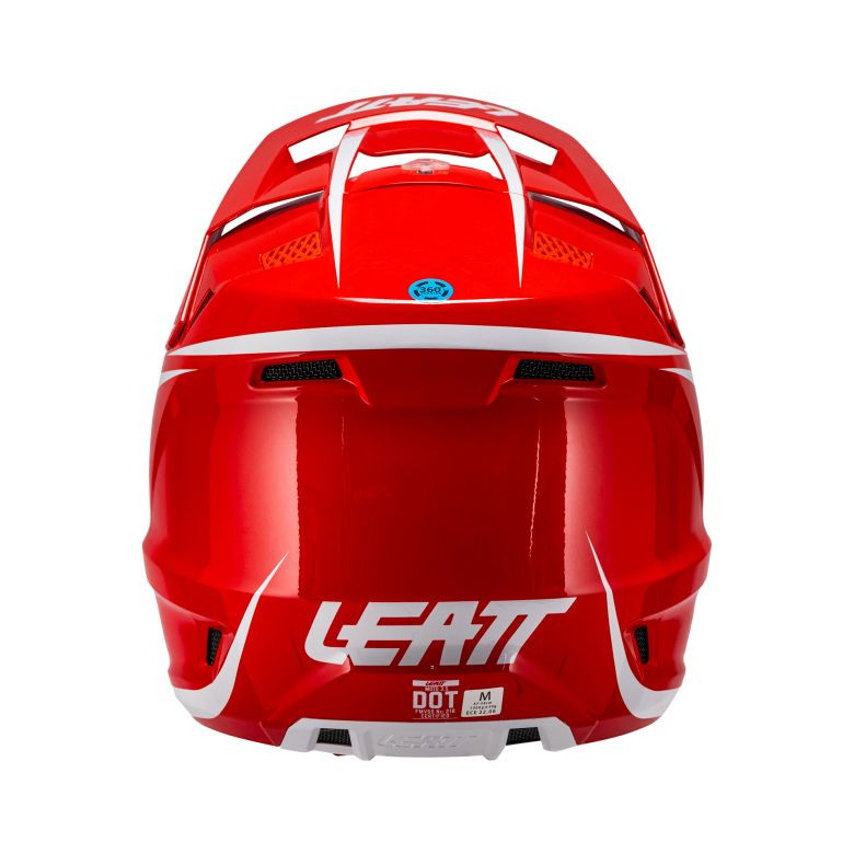 Leatt Moto 3.5 Red V26 Helmet with 3.5 Vizion Goggle Kit