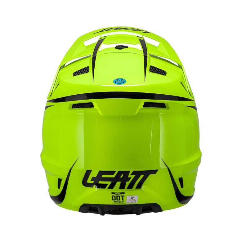 Leatt Moto 3.5 Neon Yellow Helmet with 3.5 Vizion Goggle Kit