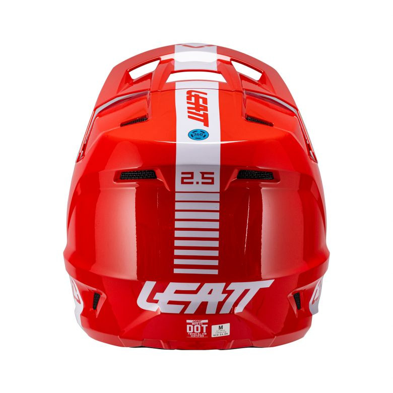 Leatt Moto 2.5 Red Helmet - Motorcycle Closeouts by Rider Approved LLC
