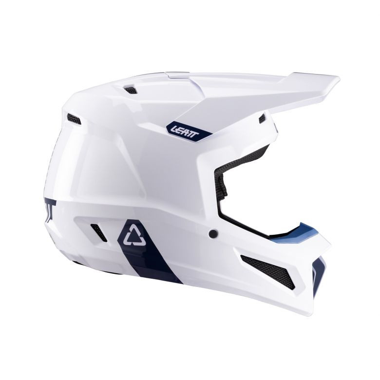 Leatt Moto 2.5 White Helmet - Motorcycle Closeouts by Rider