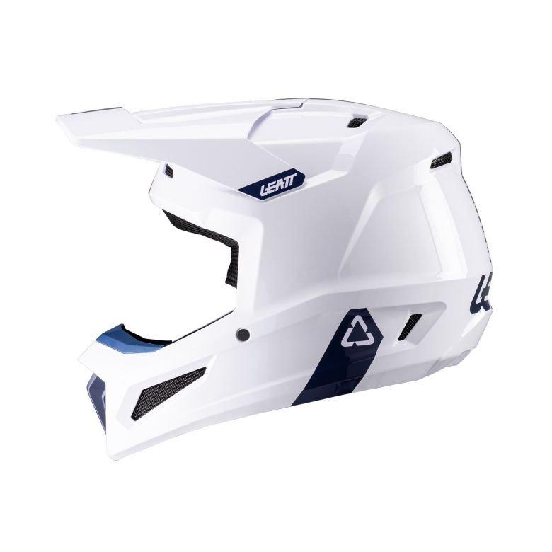 Leatt Moto 2.5 White Helmet - Motorcycle Closeouts by Rider