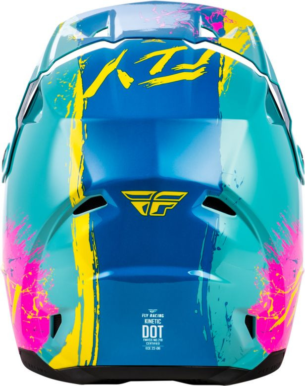 Fly Racing Youth Kinetic 2026 Drip Helmet - Motorcycle Closeouts