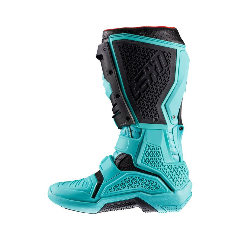 Leatt 5.5 FlexLock Teal Boots - Motorcycle Closeouts by Rider