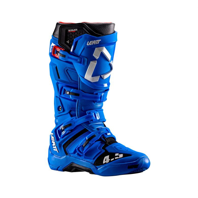 LEATT BOOT 4.5 モトクロスブーツ US9 EU43　リアット Leatt 4.5 Moto Blue Boots - Motorcycle Closeouts by Rider Approved LLC