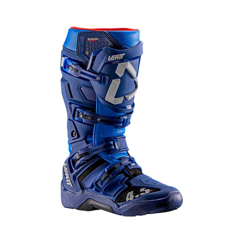 Leatt 4.5 Enduro Blue V26 Boots - Motorcycle Closeouts by Rider