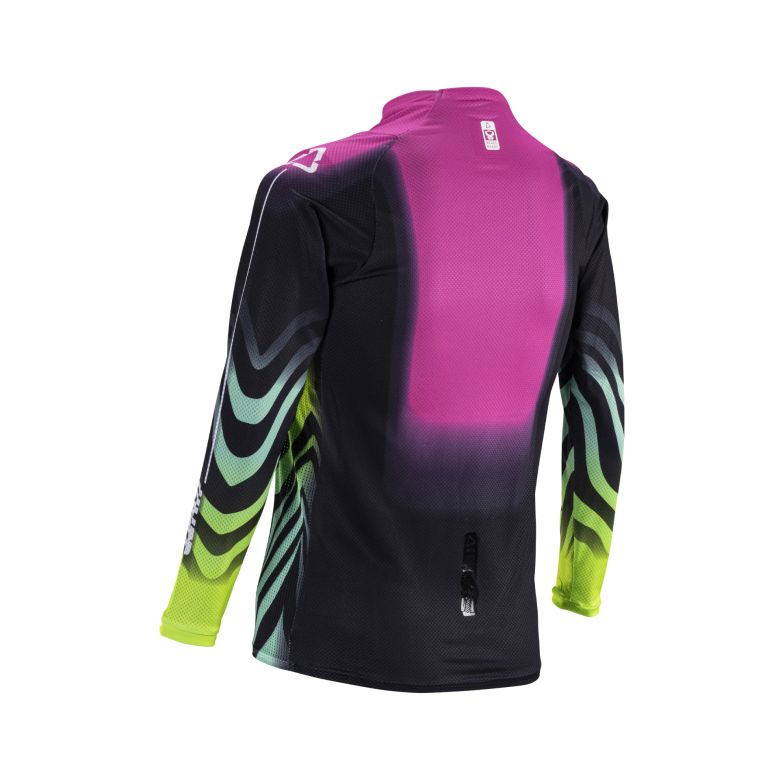 Leatt Youth Moto Ride 4.5 Junior Tiger Pink Jersey - Motorcycle