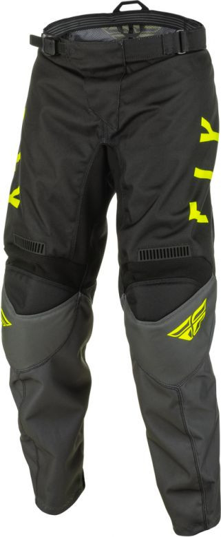 Fly Racing Youth F-16 Block Grey/Hi-Viz Pants - Motorcycle