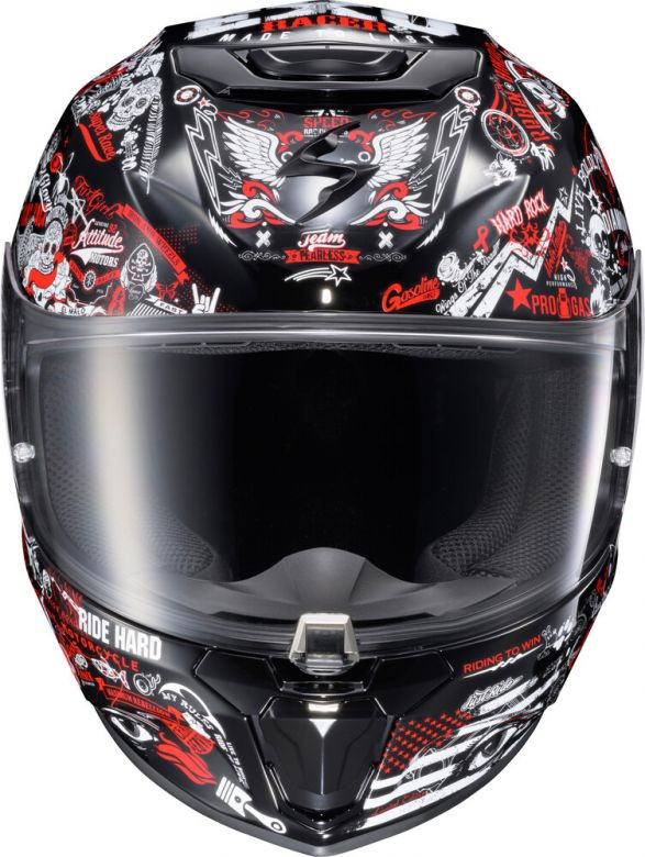 p*様 SALUTE X SKOOT EMOCHU Scorpion EXO R330 Shake 2 Helmet - Motorcycle Closeouts by Rider