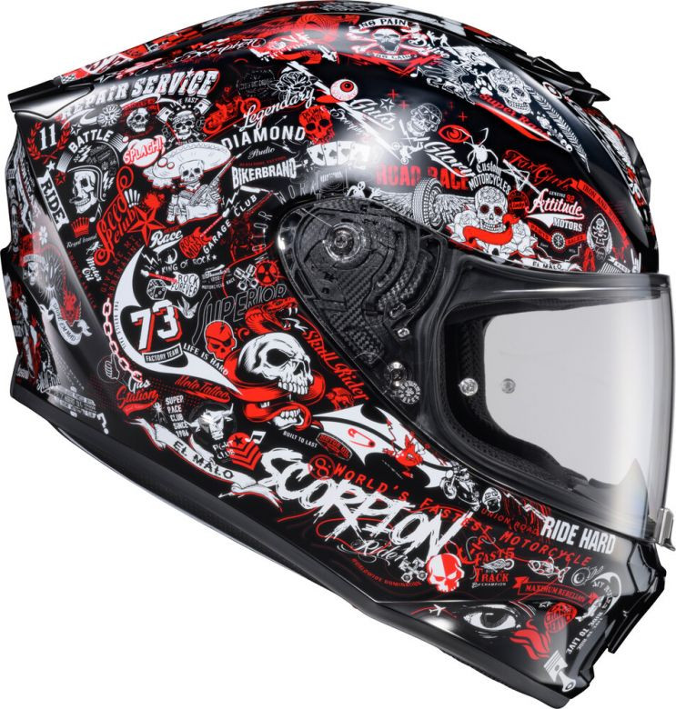scorpion 420 helmet shake Scorpion EXO R330 Shake 2 Helmet