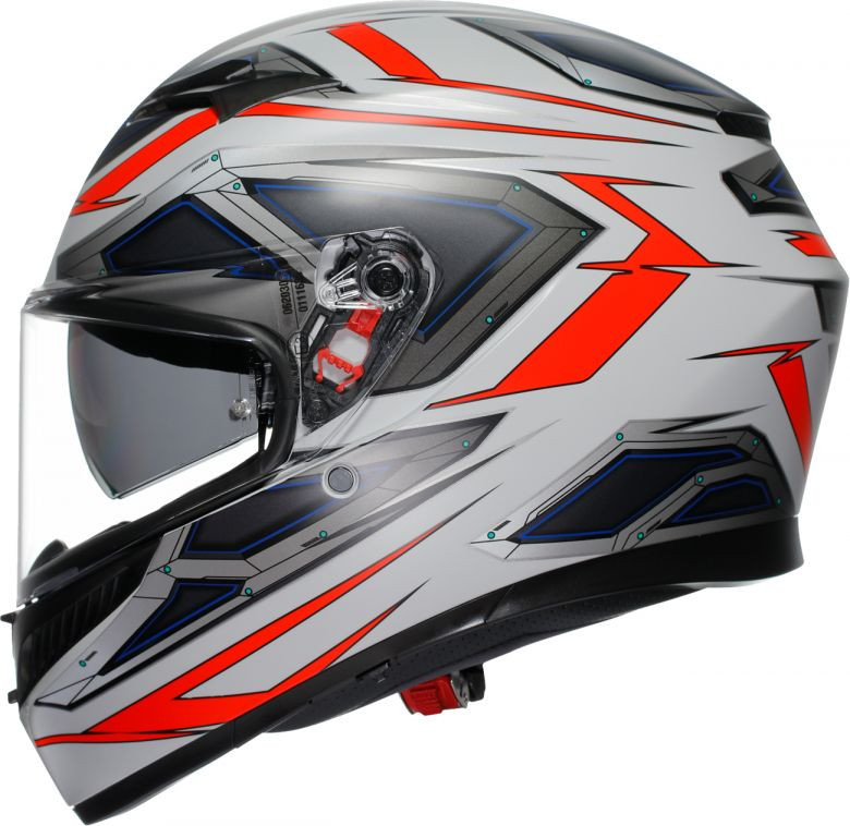 AGV K3 Space Helmet - Motorcycle Closeouts by Rider Approved LLC