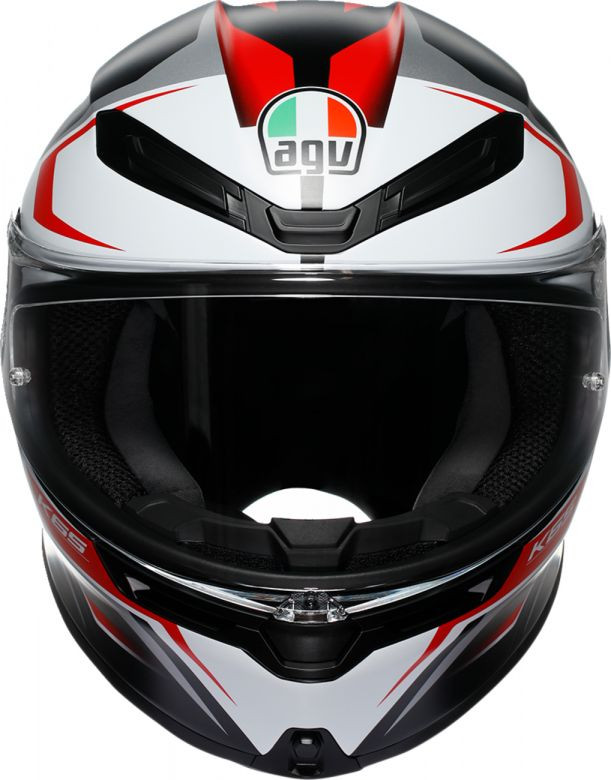agv compact st vermont white black red helmet AGV K6S Karve Helmet