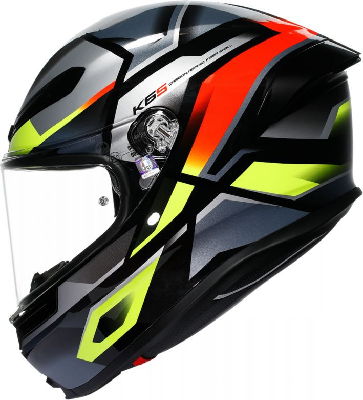 AGV K6S Erazer Helmet - Motorcycle Closeouts by Rider Approved LLC