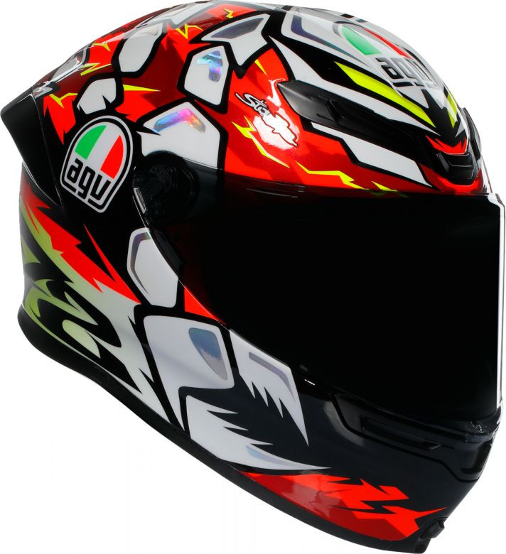 AGV K6S Bezzecchi 2024 Replica Helmet - Motorcycle Closeouts by