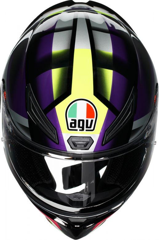 AGV K1 S Fastlap Purple Helmet - Motorcycle Closeouts by Rider