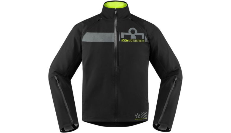 Icon Tarmac 2 Jacket - Black - Motorcycle Closeouts by Rider