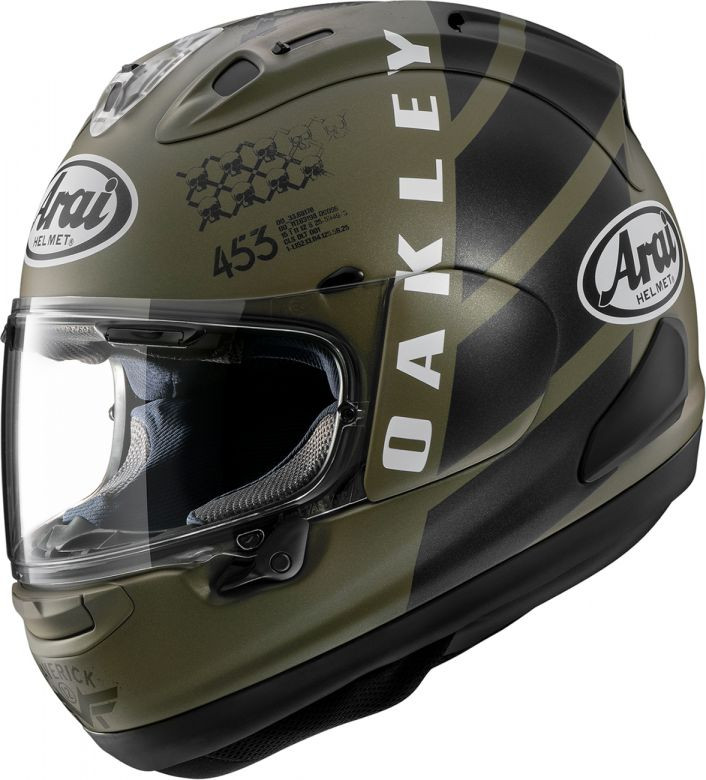 Arai Corsair-X MVK Oakley Helmet - Motorcycle Closeouts by Rider