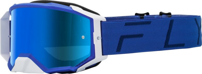 Fly Racing Zone Pro 2024 Blue Goggles - Motorcycle Closeouts by Rider ...