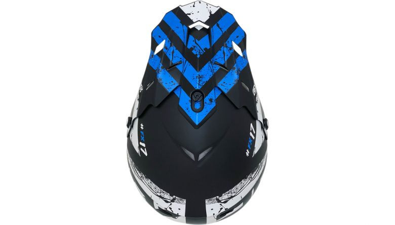AFX FX-17 Attack Matte Blue Helmet - No Shipping to CA or NY