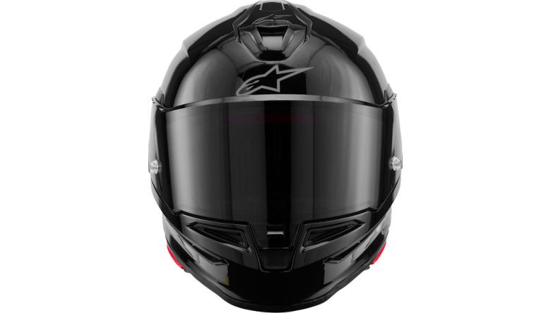Alpinestars Supertech R7 Black Helmet - Motorcycle Closeouts by