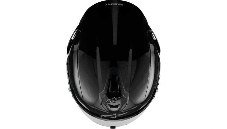 Alpinestars Supertech R7 Black Helmet - Motorcycle Closeouts by