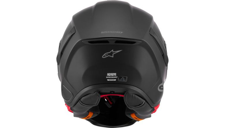 Alpinestars Supertech R7 Matte Black Helmet - Motorcycle Closeouts