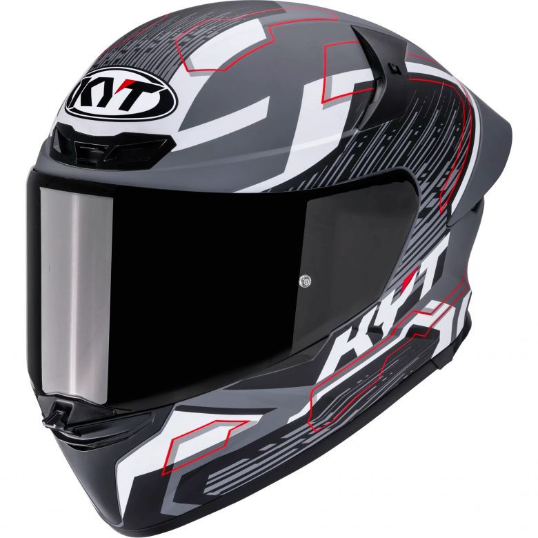 KYT TT Revo Speeding Helmet - Motorcycle Closeouts by Rider