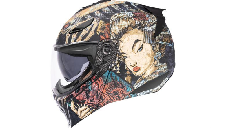 Icon Threshold Odokuro Modular Helmet - Motorcycle Closeouts by