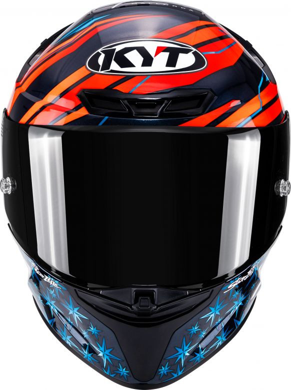 KYT TT Revo Fernandez 2022 Replica Helmet - Motorcycle Closeouts