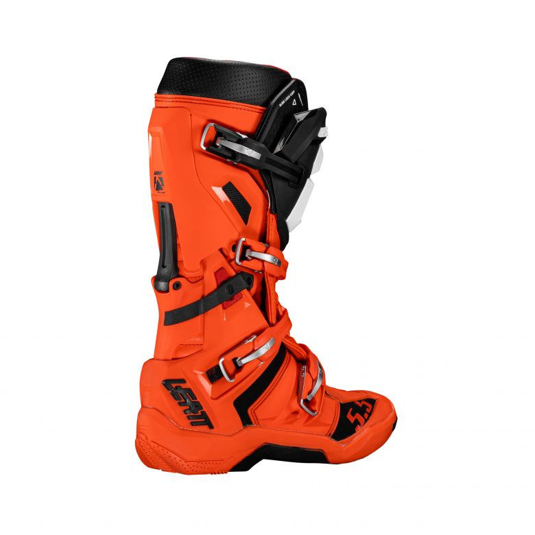 Leatt 5.5 FlexLock Moto Orange Boots - Motorcycle Closeouts by