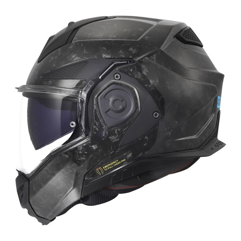 LS2 ADVANT X CARBON フルフェイスヘルメット　収納ケース付き LS2 Advant X Carbon Full Forged Modular Helmet - Motorcycle