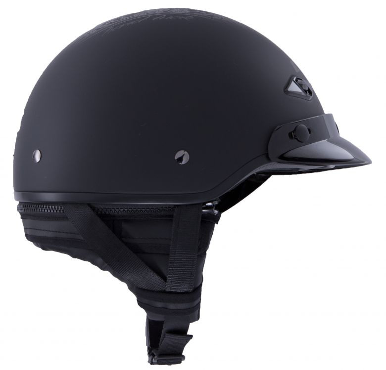 LS2 Bagger Hard Luck Half Helmet - Motorcycle Closeouts by Rider